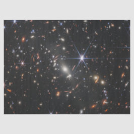 Papel De Seda Primeira Vista de Campo Profundo do Universo do We