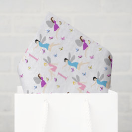 Papel De Seda Primeiro Aniversário de Fada