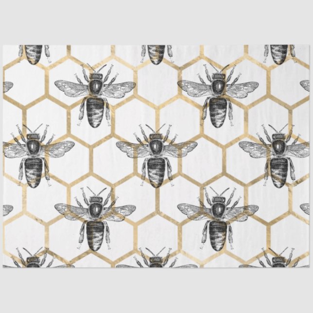 Papel De Seda Princesa Bee Series Design 40 (Frente )