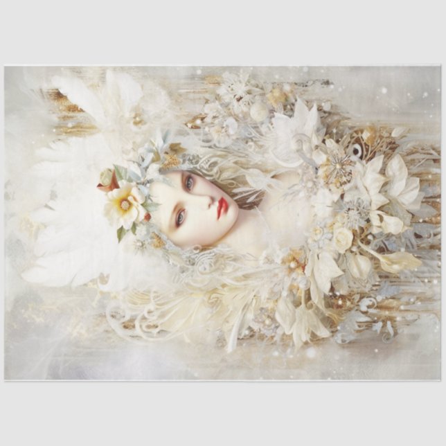 Papel De Seda Princesa de Neve (Frente )