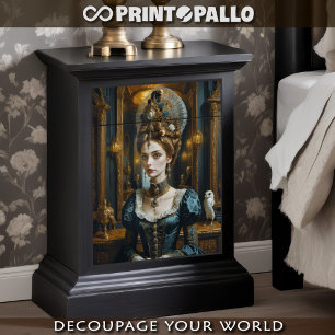 Papel De Seda Princesa na idade vitoriana