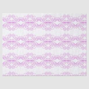 Papel De Seda Princesa Rosa Tiara Coroa Rapariga Aniversário Pre