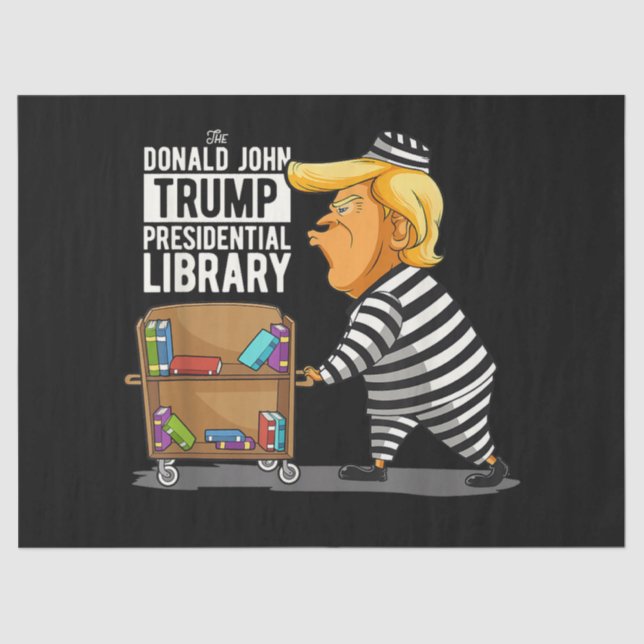Papel De Seda Prison Trump Presidential Library (Frente )