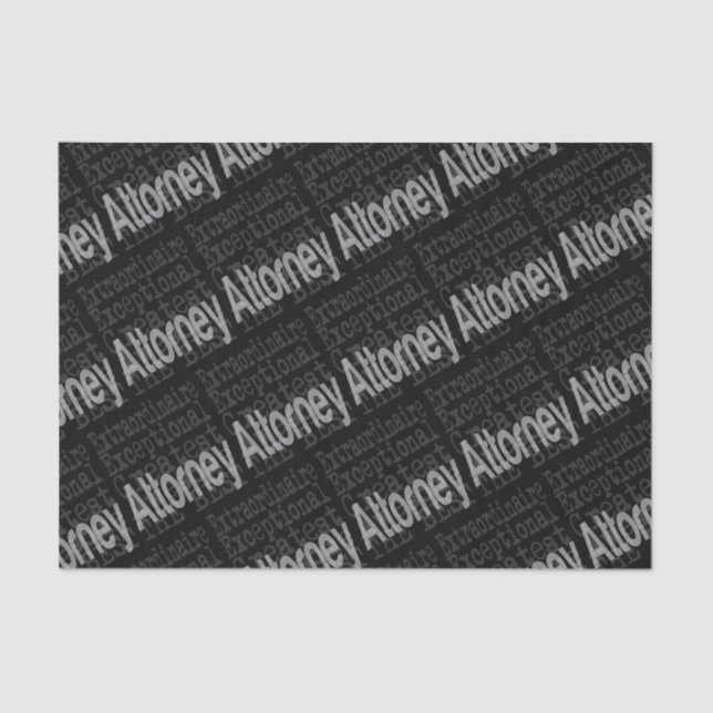 Papel De Seda Procurador Extraordinário (Frente )