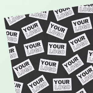 Papel De Seda Procure o logotipo ou qualquer foto colocada aleat