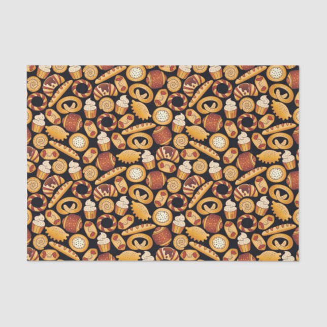 Papel De Seda Produtos da padaria (Frente )