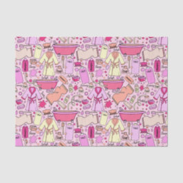 Papel De Seda Produtos para salas de banho, cor-de-rosa, de cor 