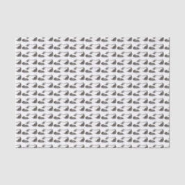 Papel De Seda Professor de dança de Calçado de Oxford preto-e-br