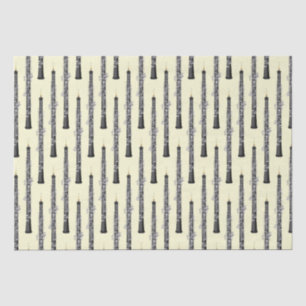 Papel De Seda Professor de Música Oboe Musical