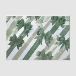 Papel De Seda Publicação de tecidos do arco 2 verde