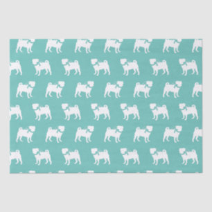 Papel De Seda Pug Dog Puppy Tissue Paper