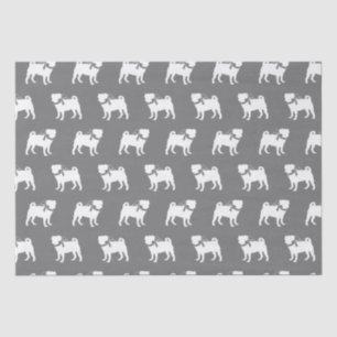 Papel De Seda Pug Dog Puppy Tissue Paper