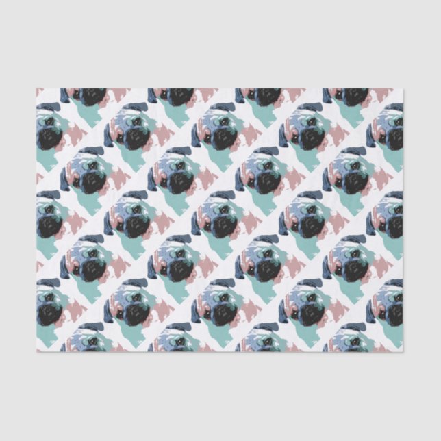 Papel De Seda Pugly (Frente )