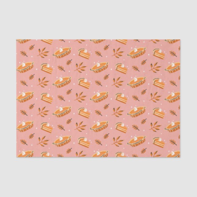 Papel De Seda Pumpkin Pie Patterno (Frente )