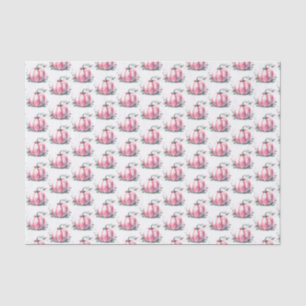 Papel De Seda Pumpkin Rosa Russo