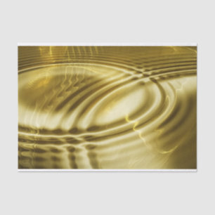Papel De Seda PURE OURO WAVES soft Patterno + texto/foto