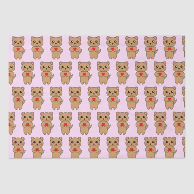 Papel De Seda Purfect Love Pink (Frente )