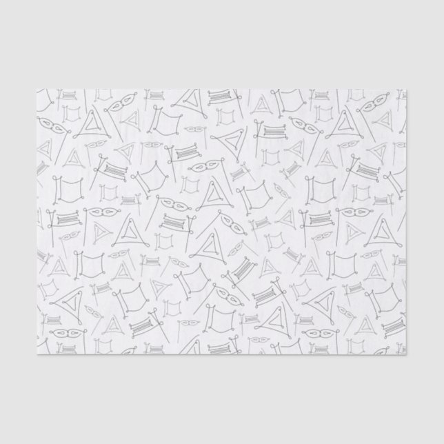 Papel De Seda Purim (Frente )