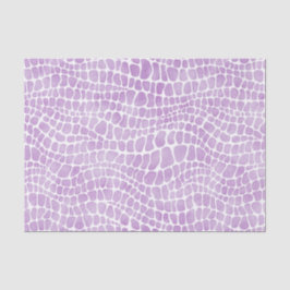 Papel De Seda Púrpura Aquarela Crocodilo Pele