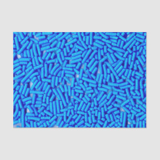 Papel De Seda Purpurina Azul Confeitos Azuis