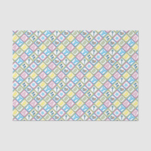 Papel De Seda Quadrados de Baby Boy Doce