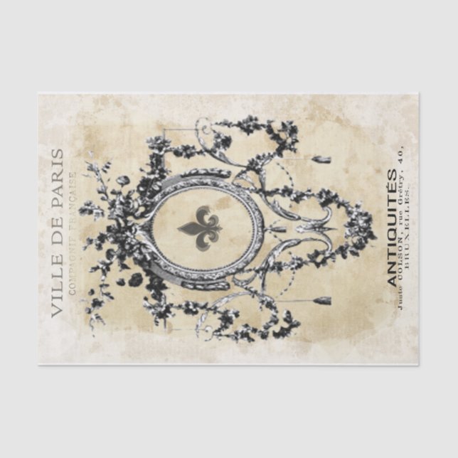 Papel De Seda Quadro do rico (Frente )