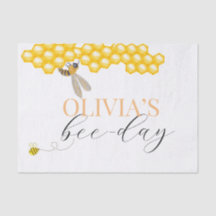 Qualquer idade, tema de abelha aniversário 