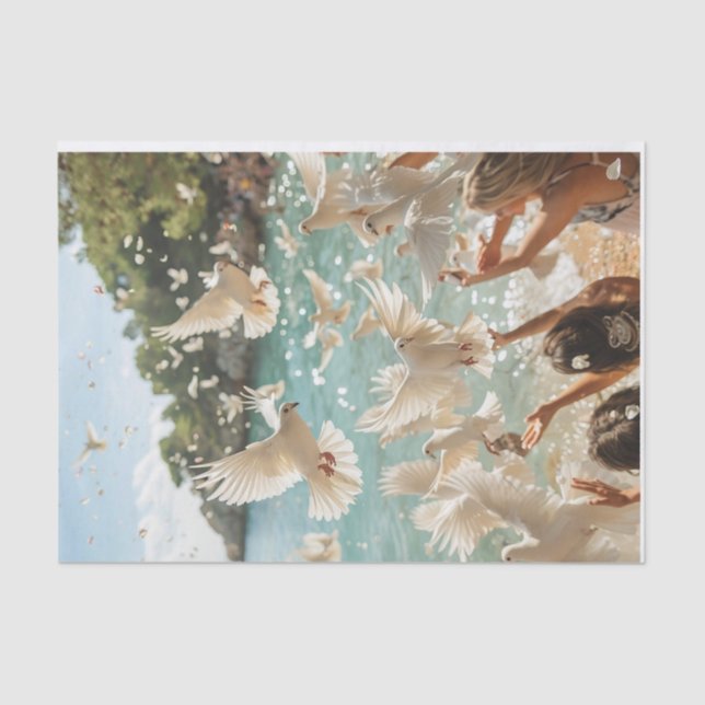Papel De Seda Quando Os Doves Voam4 (Frente )