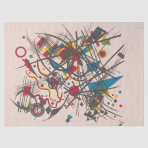 Papel De Seda Quarta Wallet Bauhaus por Wassily Kandinsky
