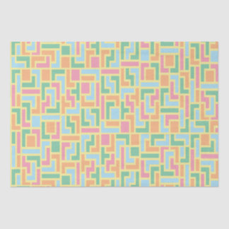 Papel De Seda Quebra-cabeça Blocos