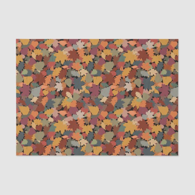 Papel De Seda Queda e folhetos (Frente )