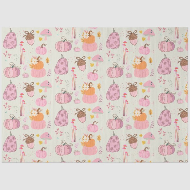 Papel De Seda Queda Rosa (Frente )
