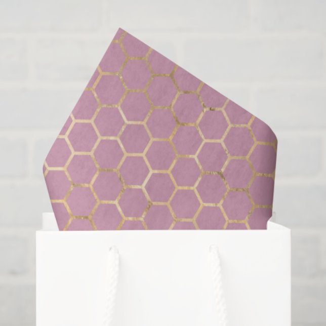 Papel De Seda Queen Bee Pattern (Sacola de presentes)