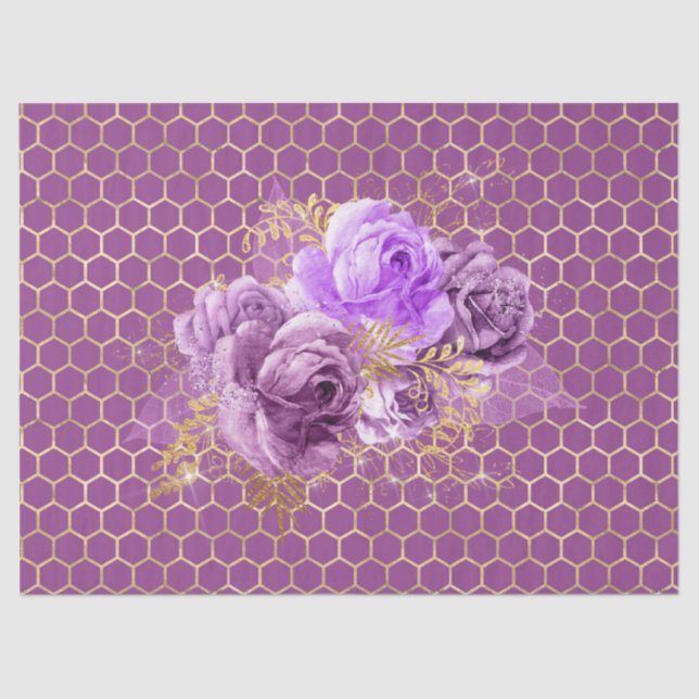 Papel De Seda Queen Bee Series Design 23 (Frente )