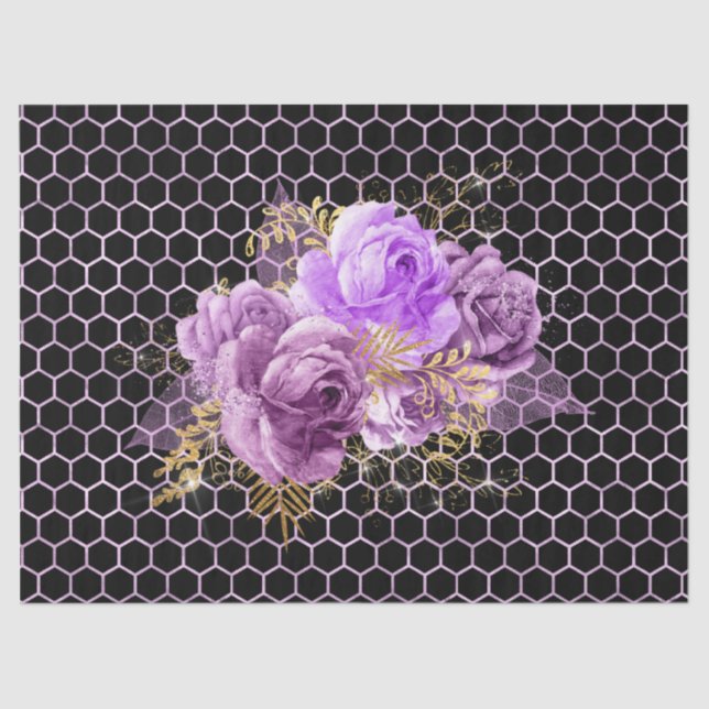 Papel De Seda Queen Bee Series Design 29 (Frente )