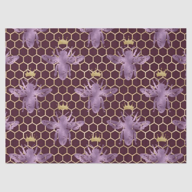 Papel De Seda Queen Bee Series Design 35 (Frente )
