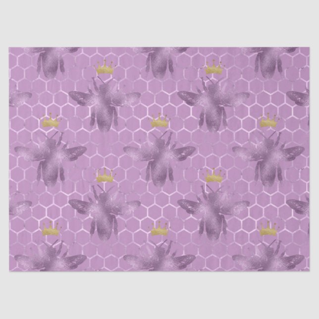 Papel De Seda Queen Bee Series Design 36 (Frente )