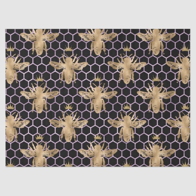 Papel De Seda Queen Bee Series Design 38 (Frente )