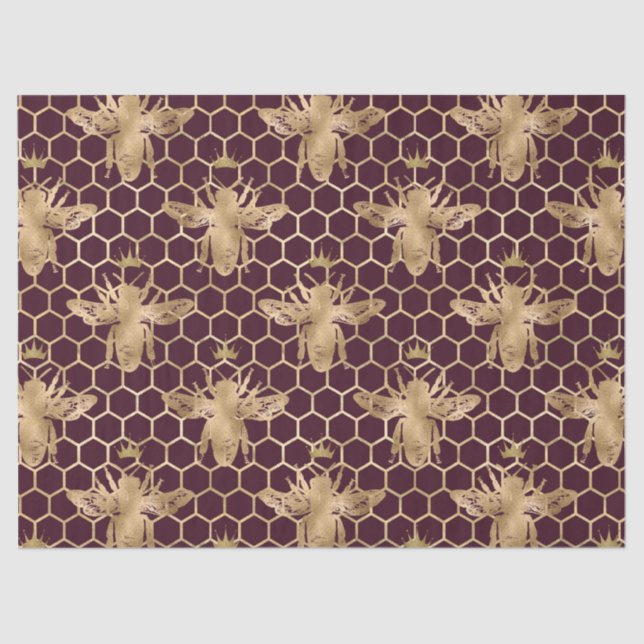 Papel De Seda Queen Bee Series Design 39 (Frente )