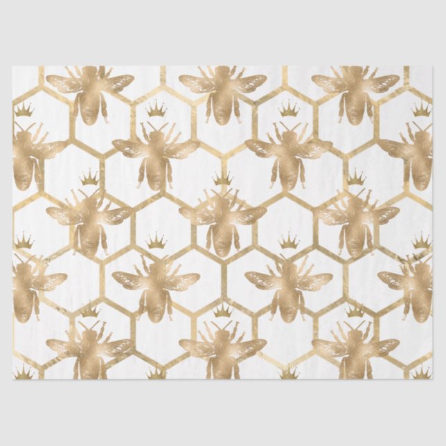 Papel De Seda Queen Bee Series Design 42 (Frente )