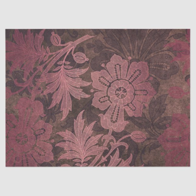 Papel De Seda Queen Bee Series Design 44 Tissue Paper (Frente )