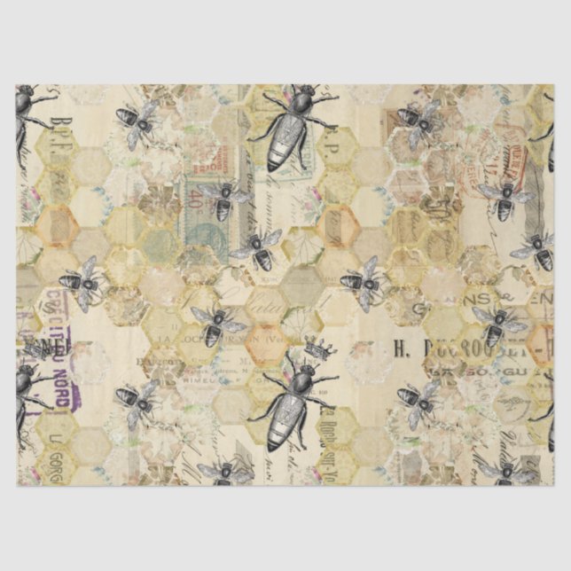 Papel De Seda Queen Bee Series Design 47 (Frente )