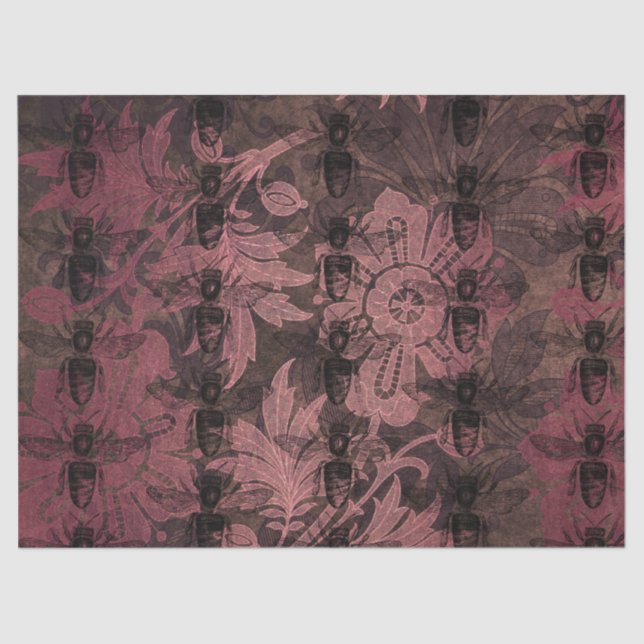 Papel De Seda Queen Bee Series Design 54 (Frente )