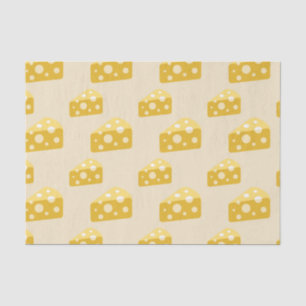 Papel De Seda Queijo Amarelo Suíço Emmental Comida Amante Padrão