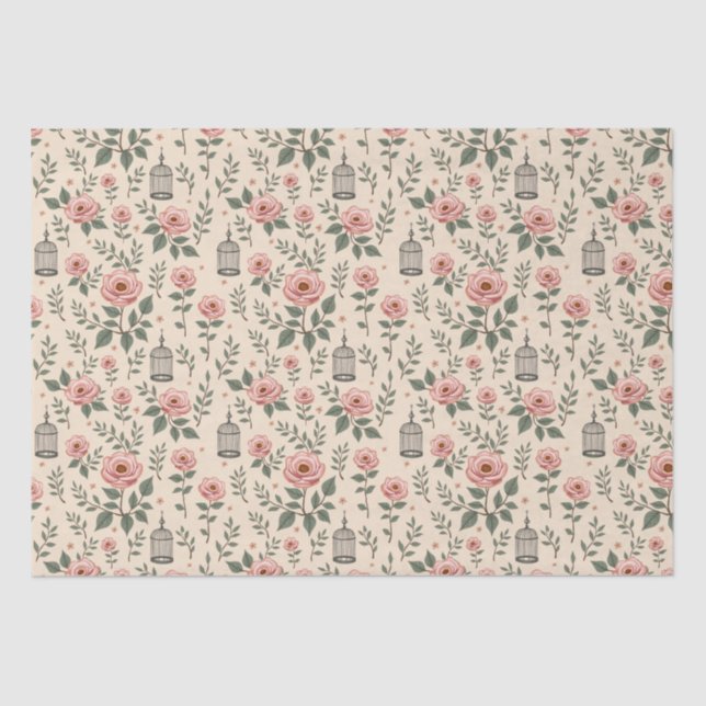 Papel De Seda Querido de Chinoiserie (Frente )