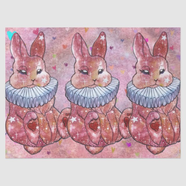 Papel De Seda Rabbit named Ladybug (Frente )