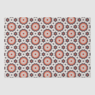 Papel De Seda Radiação Floral Boho