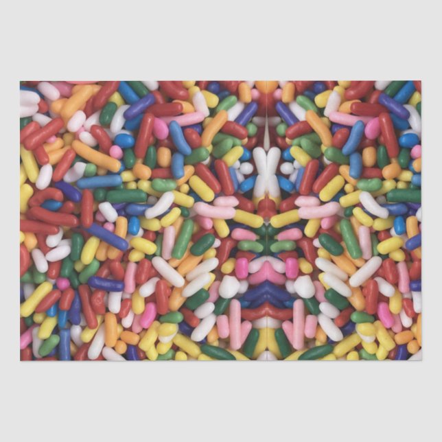 Papel De Seda Rainbow Sprinkles (Frente )