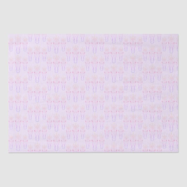 Papel De Seda Rainbow Unicorn Fine Line (Frente )