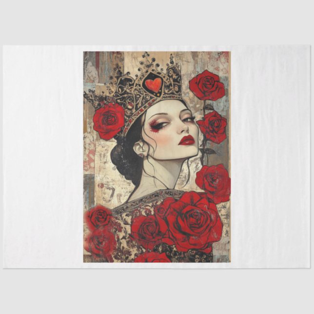 Papel De Seda Rainha (Frente )